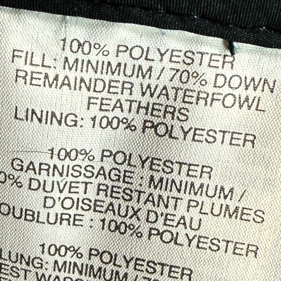 J Crew Lightweight Down Puffer Field Jacket Sz S Womens Navy Downtown Preppy - Picture 11 of 12